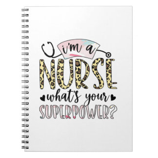 Nurse Gift | Proud Super Nurse Notebook