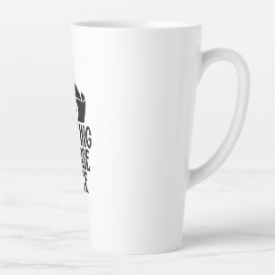 Nurse Gift Resting Nurse Face Latte Mug