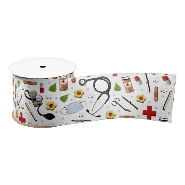 Nurse Gift Satin Ribbon (Spool)