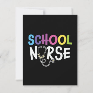 Nurse Gift School Nurse Card