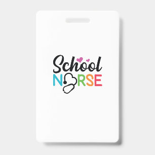 Nurse Gift School Nurse ID Badge