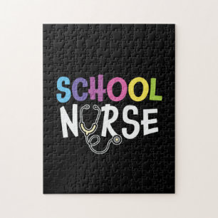 Nurse Gift School Nurse Jigsaw Puzzle