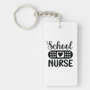 Nurse Gift School Nurse Key Ring
