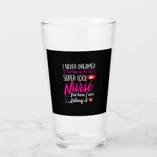 Nurse Gift Super Cool Nurse Glass