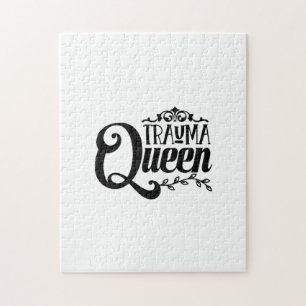 Nurse Gift Trauma Queen Jigsaw Puzzle