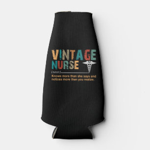 Nurse Gift   Vintage Nurse Meaningful Gift Bottle Cooler