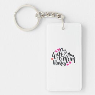 Nurse Gift Wife Mom Nurse Key Ring