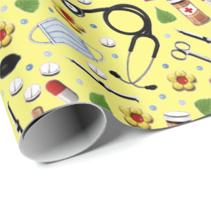 Nurse Gift Wrapping Paper