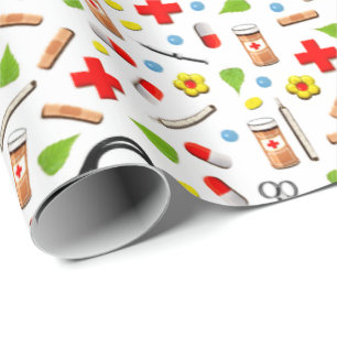 Nurse Gift Wrapping Paper