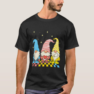 Nurse Gnomes Stethoscope Eggs Funny Easter Rn Icu T-Shirt