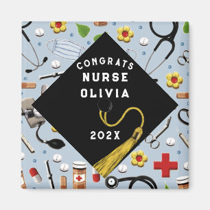 Nurse Grad Congrats Gift Magnet