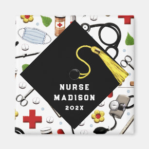 Nurse Grad Congrats Magnet