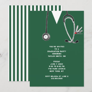 Nurse Grad Party Invitation