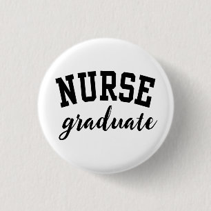 Nurse Graduate 3 Cm Round Badge