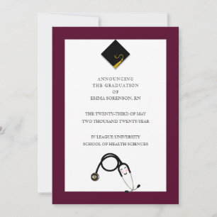 Nurse Graduation Announcement