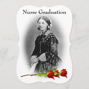 Nurse Graduation Celebration-Florence Nightingale Invitation