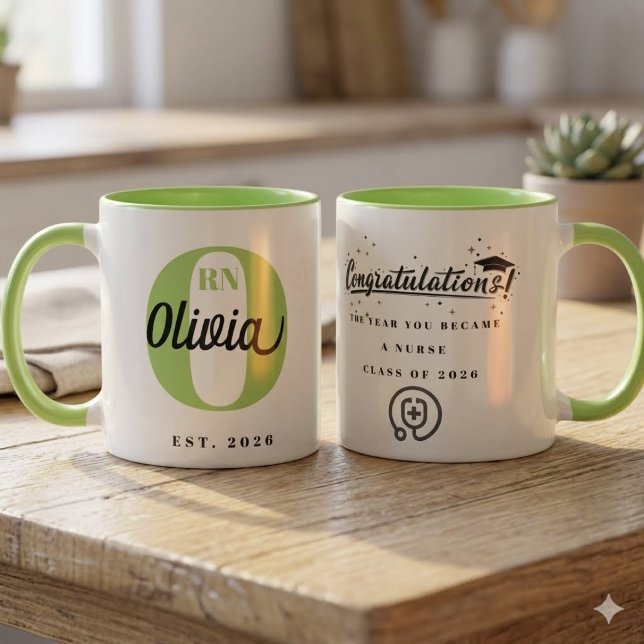  Nurse Graduation Celebration Mug Gift (Creator Uploaded)