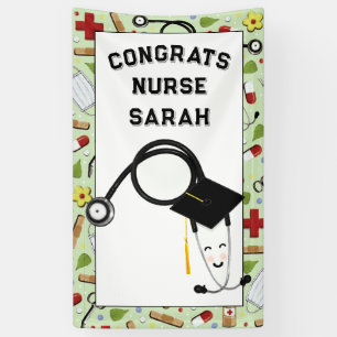 Nurse Graduation Congrats Banner