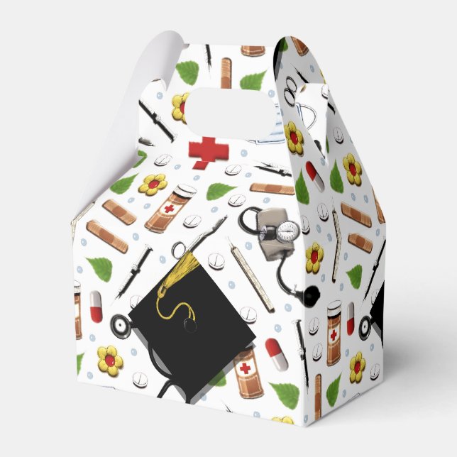 Nurse Graduation Favour Box (Front Side)