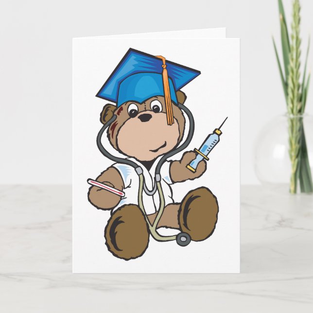 Nurse Graduation Gifts & Medical School Grads Card (Front)