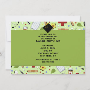 Nurse Graduation Invitation