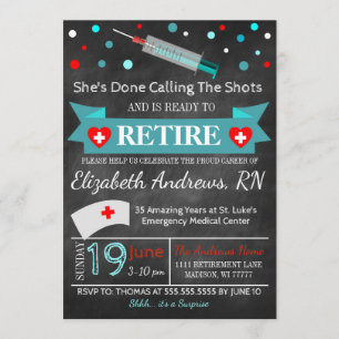 Nurse Graduation Invitation