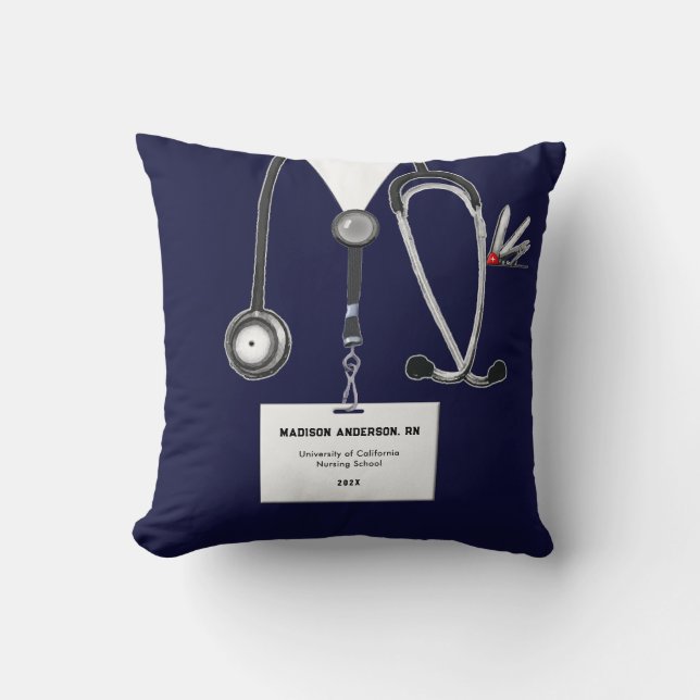 Nurse Graduation Keepsake Cushion (Front)