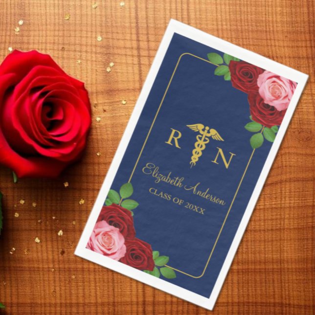 Nurse Graduation Napkin (Creator Uploaded)