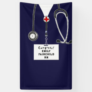 Nurse Graduation Party Banner
