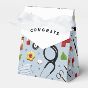 Nurse Graduation Party Favour Box