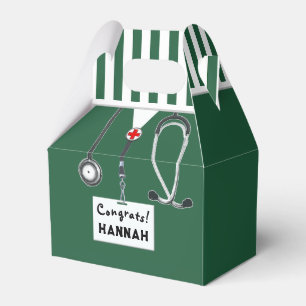 Nurse Graduation Party Favour Box
