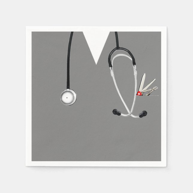 Nurse Graduation Party Napkin (Front)