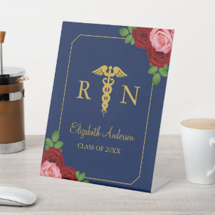 Nurse Graduation Pedestal Sign