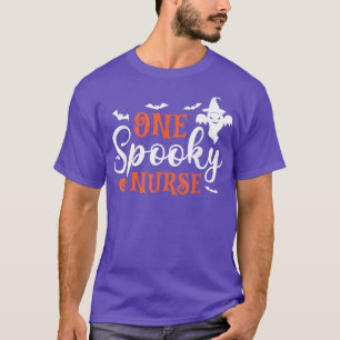 Nurse Halloween Costume One Spooky Nurse Matching T-Shirt