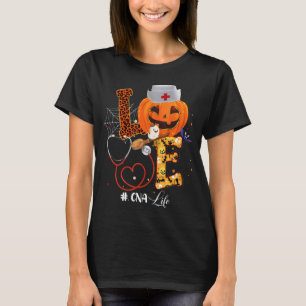 Nurse Halloween Costumes For Women Wth Love CNA Li T-Shirt