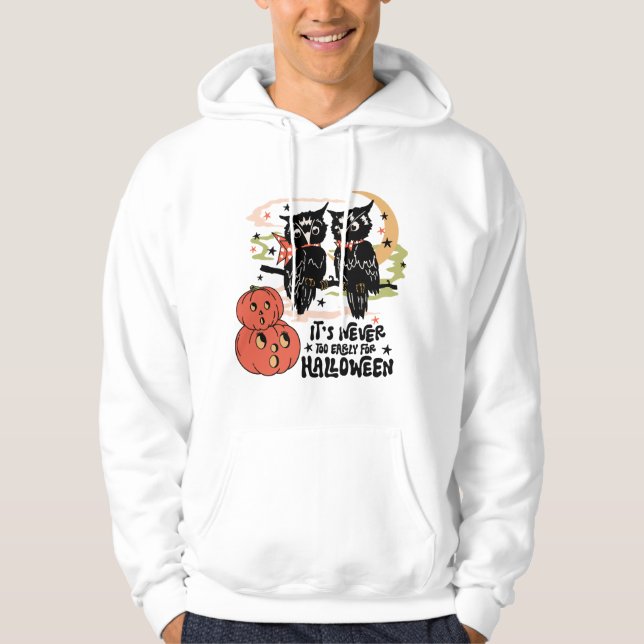 Nurse Halloween Cute Fall Hoodie (Front)