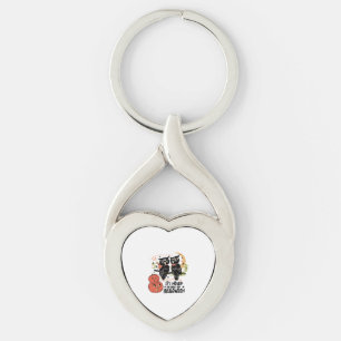 Nurse Halloween Cute Fall Key Ring