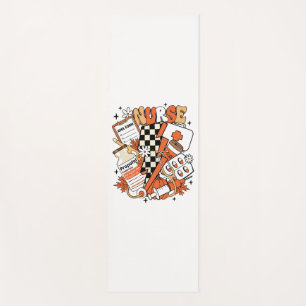 Nurse Halloween Cute Fall Yoga Mat