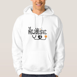 Nurse Halloween Funny Ghost halloween nursing Hoodie