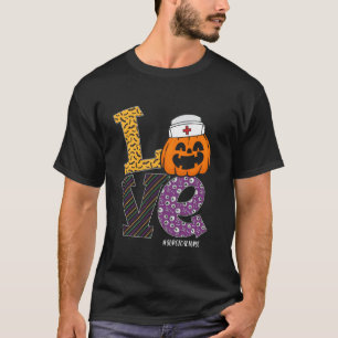 Nurse Halloween Pumpkin Costume Love Surgical Nurs T-Shirt
