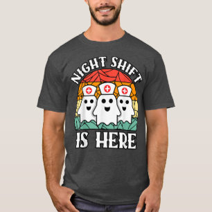 Nurse Halloween Shirt Men Women Night Shift Crew G