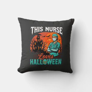 Nurse Halloween Spooky Healthcare Design_1 Cushion