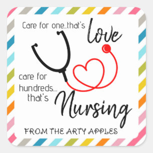 nurse HCA appreciation week sticker plaster