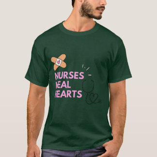 Nurse Heal Heart – Compassion in Every Touch T-Shirt