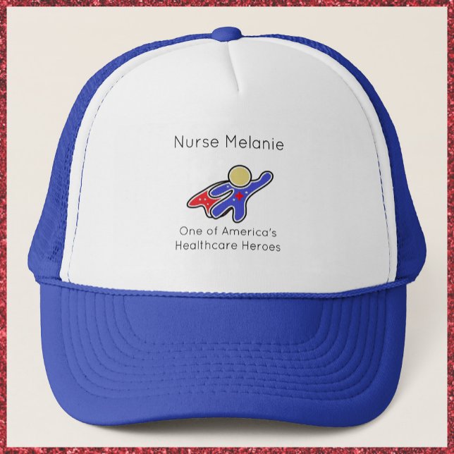 Nurse Healthcare Hero Trucker Hat (Creator Uploaded)