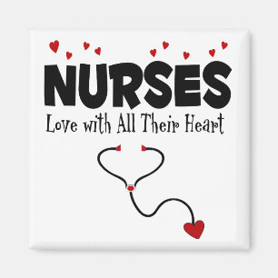 Nurse Heart Gift Magnet
