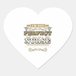 Nurse             heart sticker