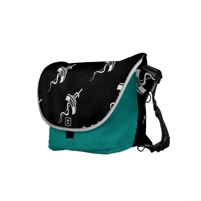 Nurse Heart Tattoo Commuter Bag (Front Right)