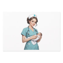 Nurse Holding Newborn – Gentle Care Medical Design