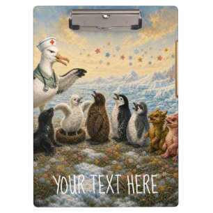 Nurse & Hospital Crew Custom Photo Clipboard